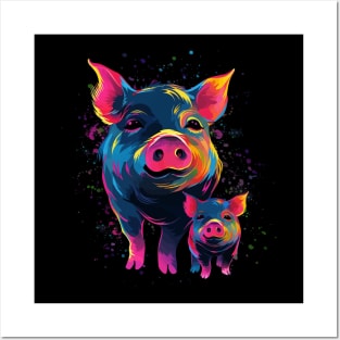 Pot-Bellied Pig Fathers Day Posters and Art